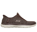 Skechers Slip-ins Martha Stewart: Arch Fit Summits - Soft Shimmer, CHOCOLATE