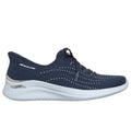 Skechers Slip-ins Martha Stewart: Arch Fit Ultra Flex 3.0 - Metallic Grace, NAVY