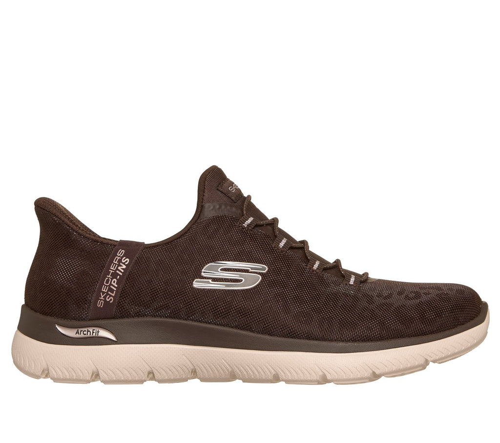 Skechers Slip-ins: Arch Fit Summits - Luxe Leopard, BROWN
