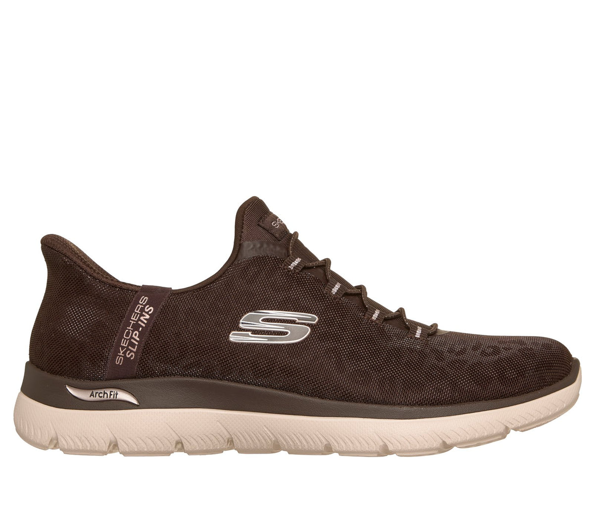 Skechers Slip-ins: Arch Fit Summits - Luxe Leopard, BROWN