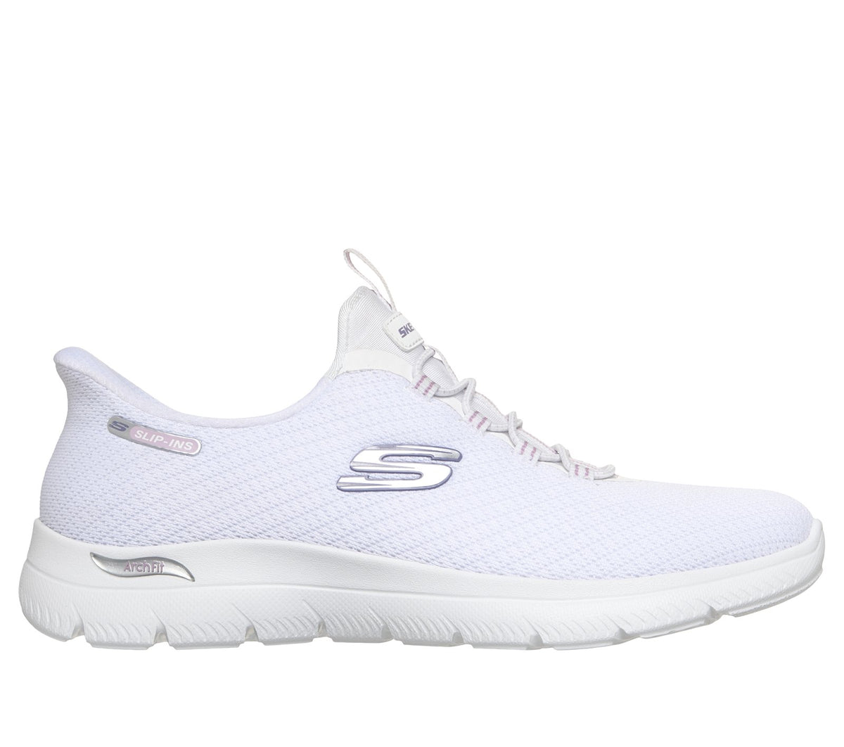 Skechers Slip-ins: Arch Fit Summits - Soft Focus, WHITE