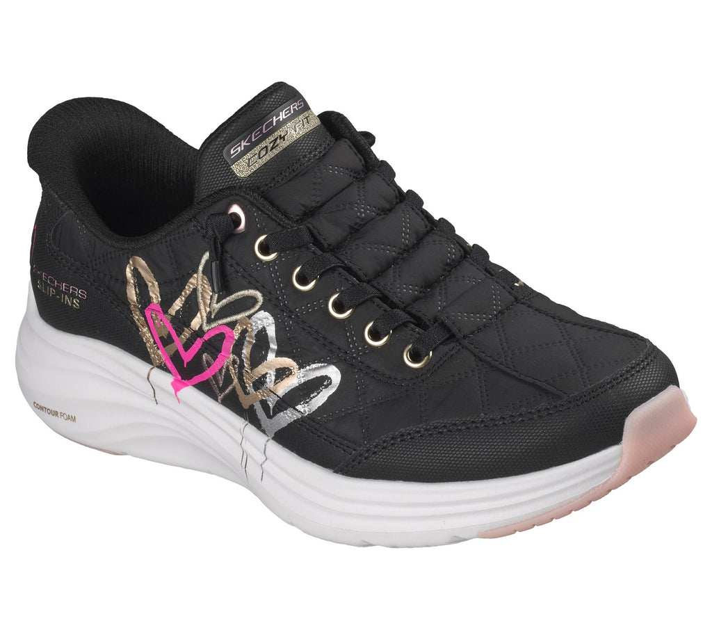 Skechers Slip-ins JGoldcrown: Contour Foam - Cozy Fit Golden Embrace