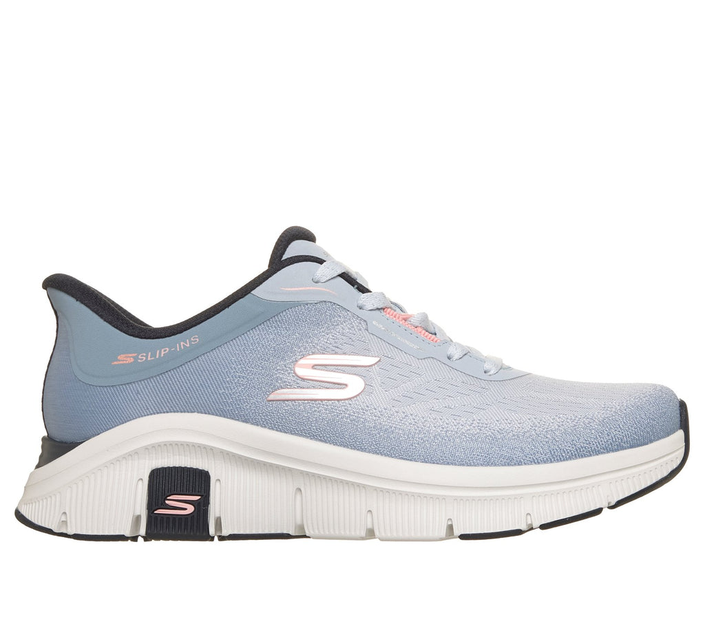 Skechers Slip-ins Relaxed Fit: Flex - Soft Icon, LIGHT BLUE / MULTI