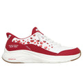 Skechers Slip-ins: Contour Foam - Cozy Fit Sole Mate, WHITE / RED