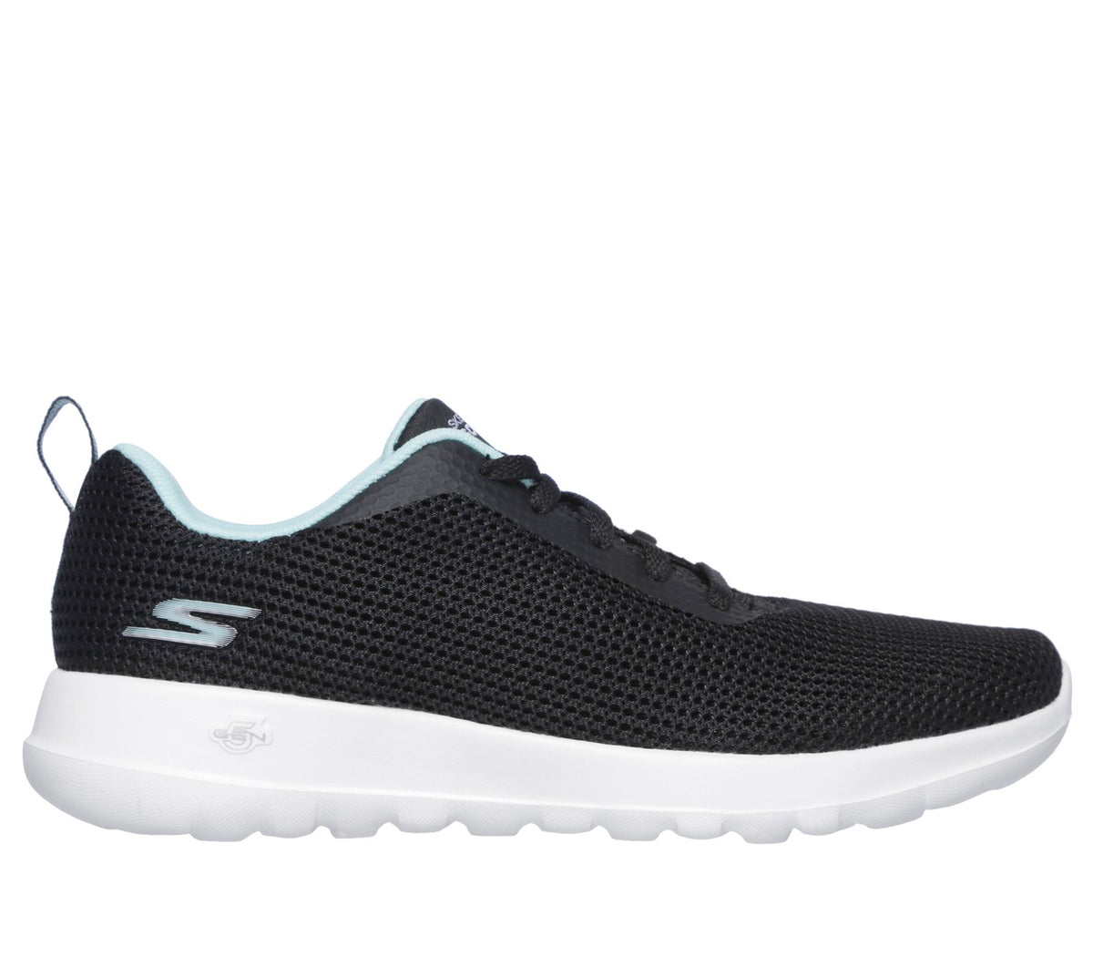 Skechers GOwalk Joy - Upturn, BLACK / AQUA