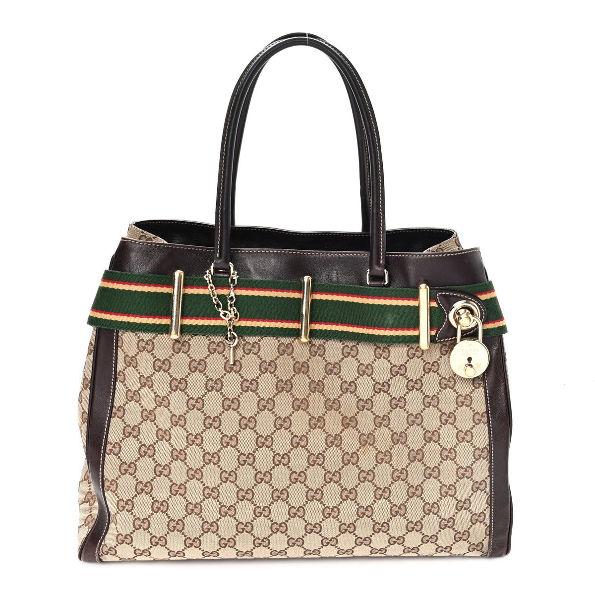 Monogram Lock Tote