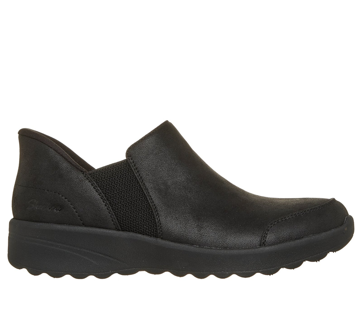 Skechers Slip-ins Relaxed Fit: Lovely Vibe - Easily Loved, BLACK