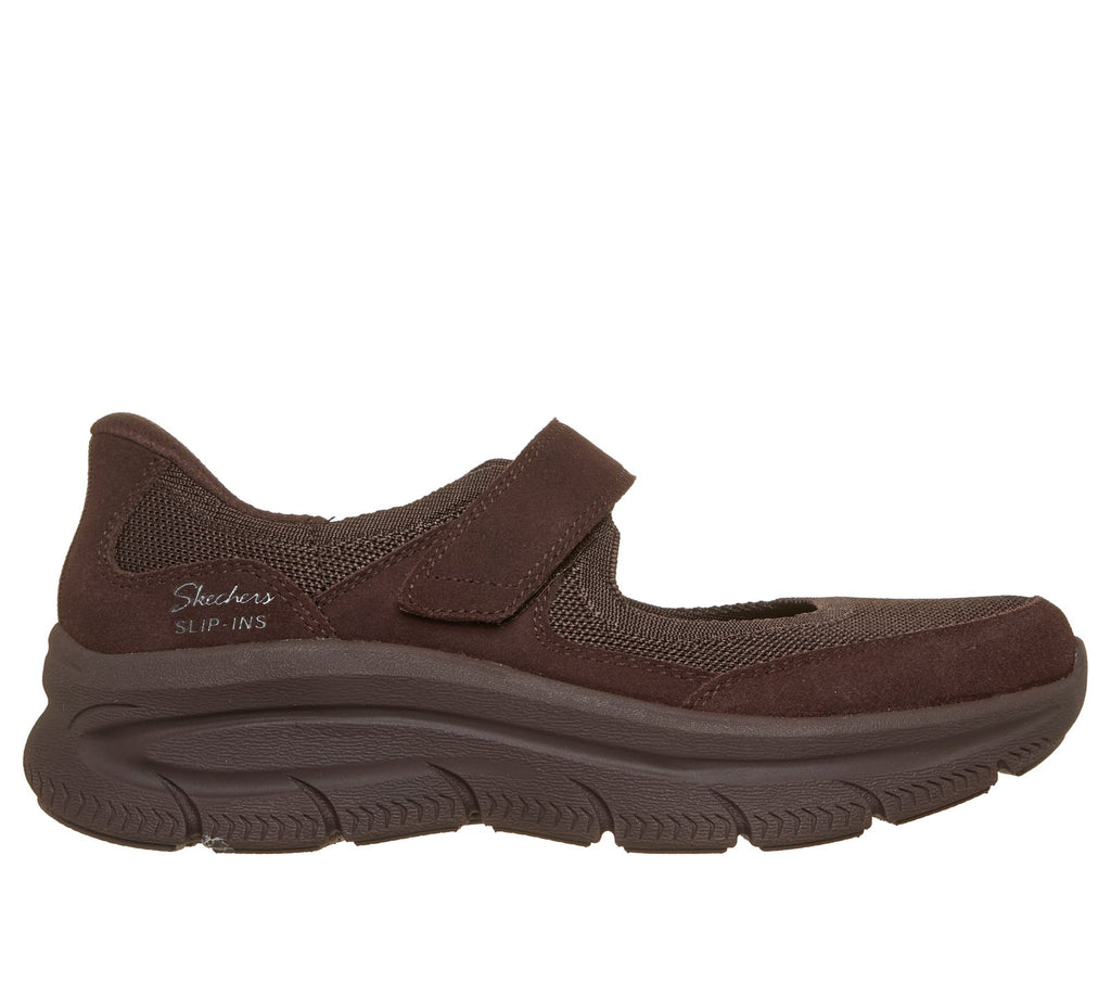 Skechers Slip-ins Relaxed Fit: Arch Fit MC D'Lux - Dream Of Me, CHOCOLATE