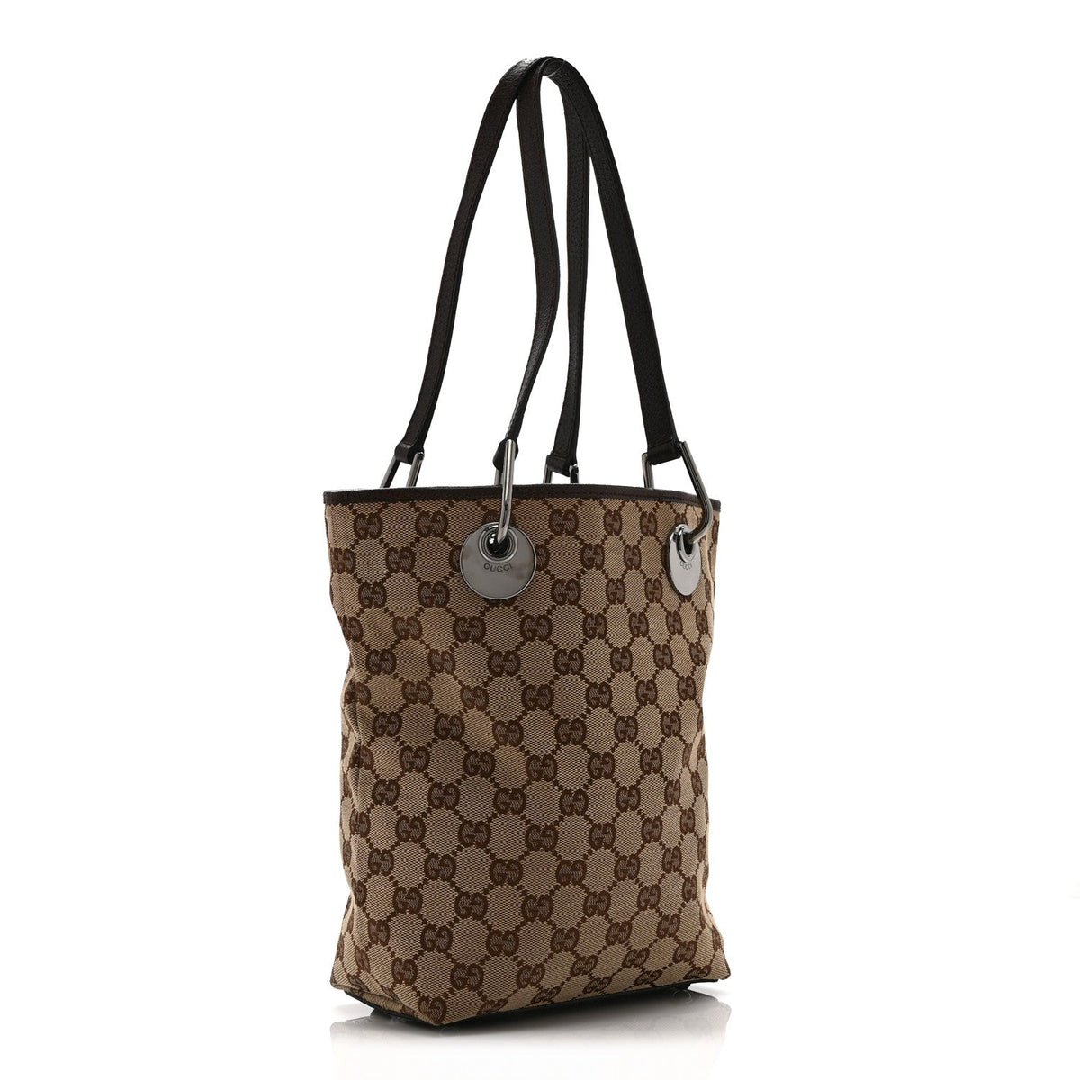 Monogram Small Eclipse Tote Brown