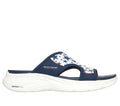 Contour Foam Sandal - Cozy Fit Americana Aura, WHITE / NAVY