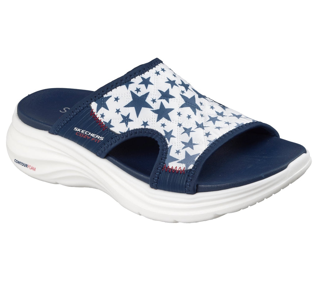 Contour Foam Sandal - Cozy Fit Americana Aura