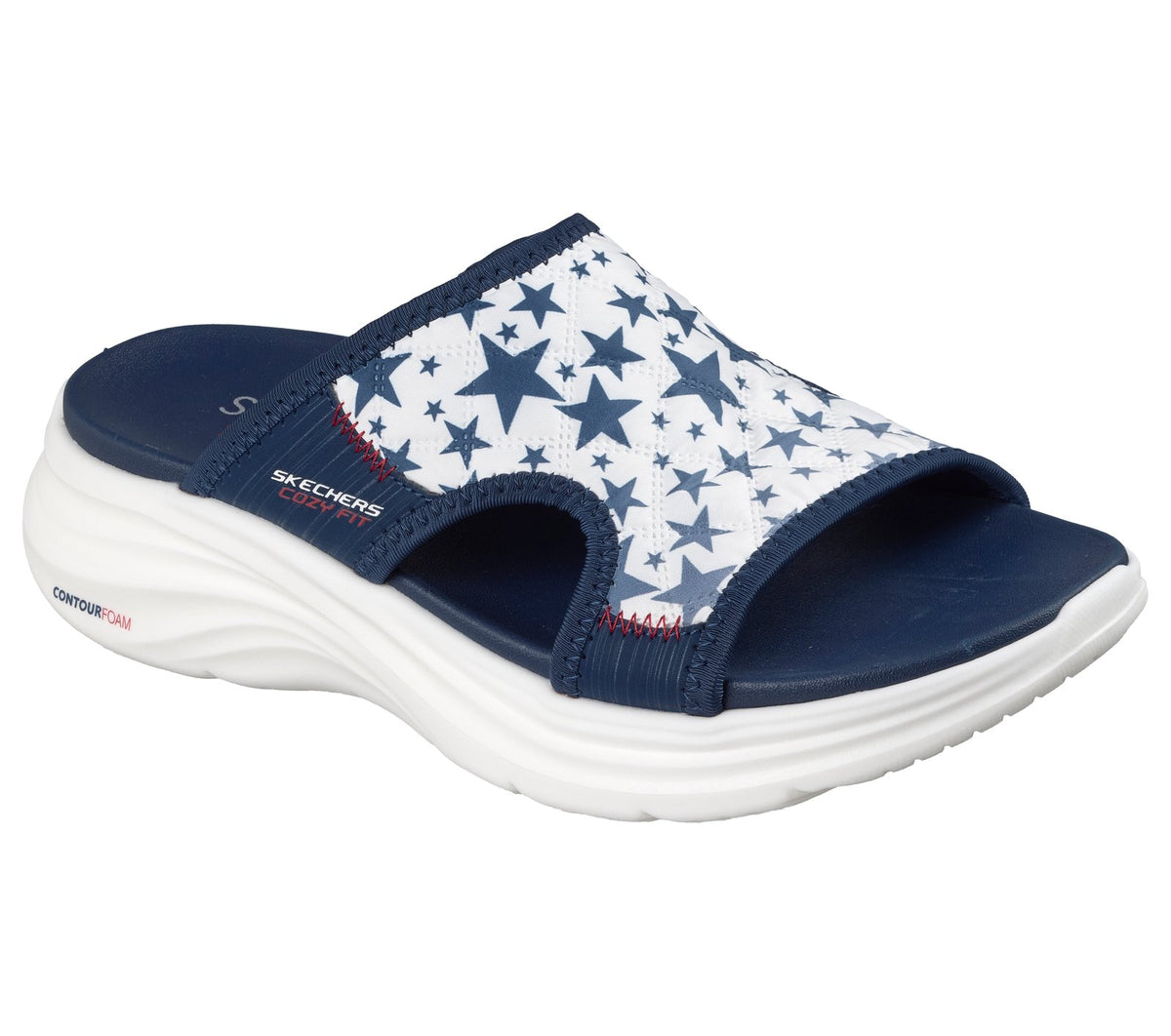 Contour Foam Sandal - Cozy Fit Americana Aura