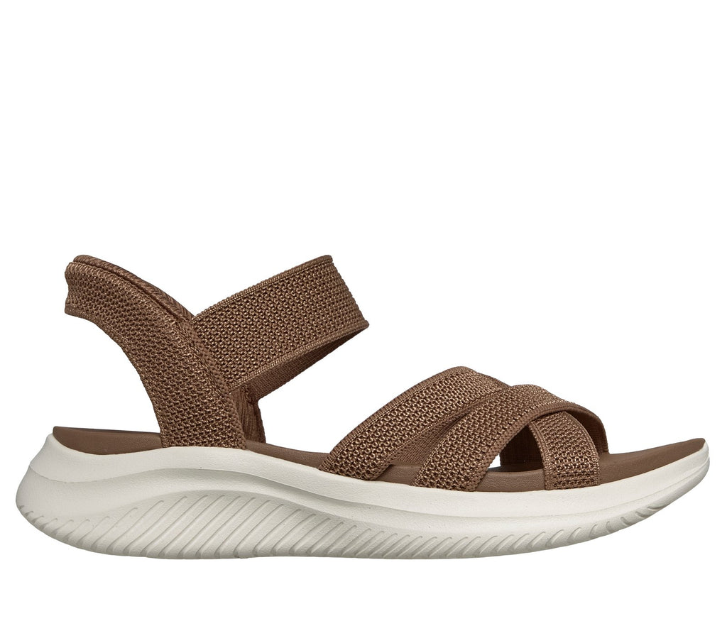 Skechers Slip-ins: Ultra Flex 3.0 Sandal - Forever Better, MOCHA