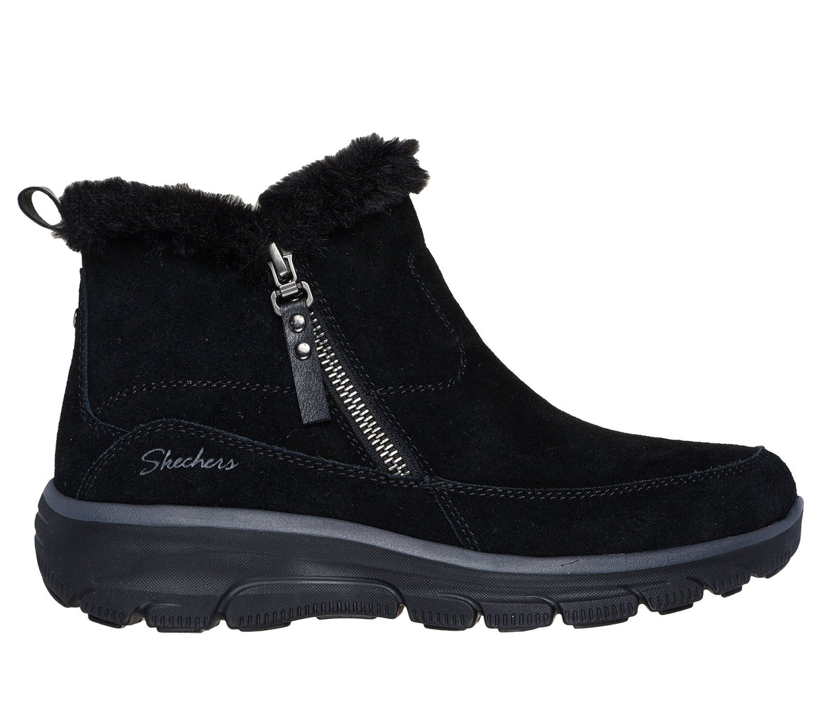 Relaxed Fit: Easy Going - Cool Zip!, BLACK
