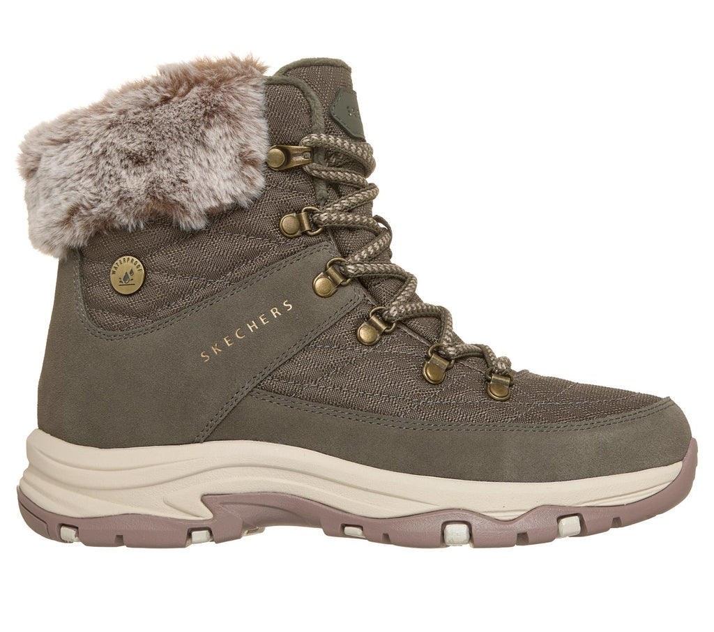 Waterproof Relaxed Fit: Trego - Stormie Frost, OLIVE