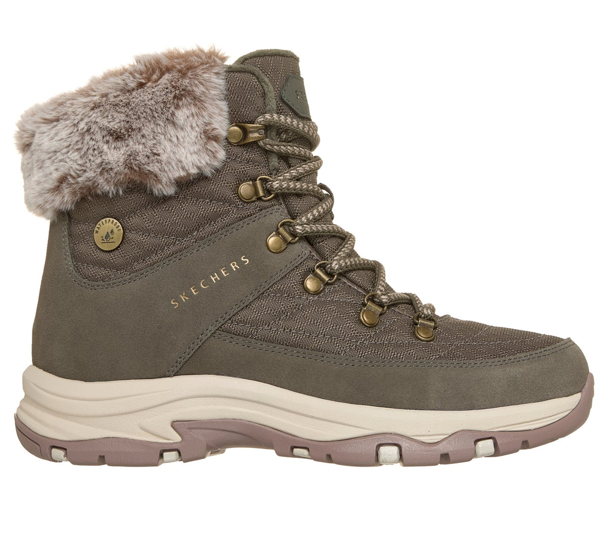 Waterproof Relaxed Fit: Trego - Stormie Frost, OLIVE