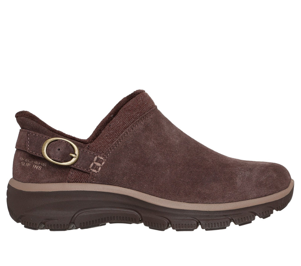 Skechers Slip-ins Relaxed Fit: Easy Going - Modern Time, CHOCOLATE