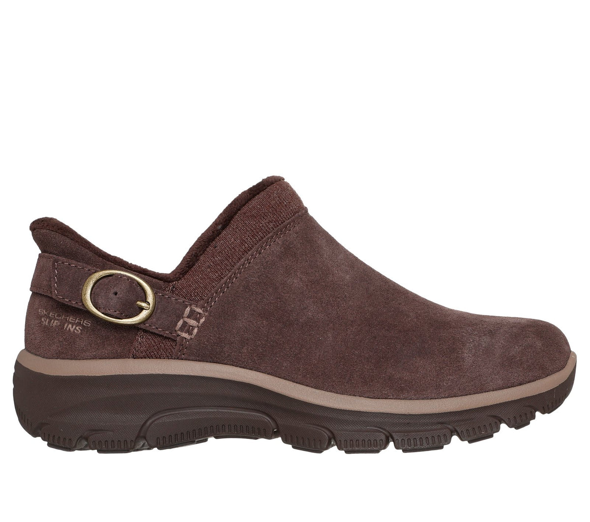 Skechers Slip-ins Relaxed Fit: Easy Going - Modern Time, CHOCOLATE