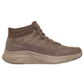 Skechers Slip-ins Relaxed Fit: Contour Foam Boot - Cozy Fit Drift, DARK TAUPE