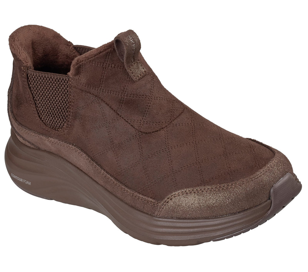 Skechers Slip-ins Relaxed Fit: Contour Foam Boot - Cozy Fit Dash