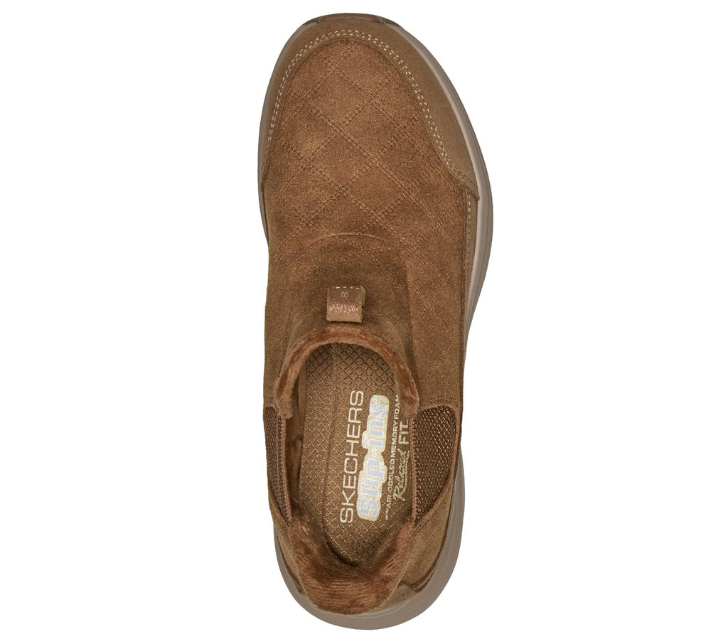 Skechers Slip-ins Relaxed Fit: Contour Foam Boot - Cozy Fit Dash