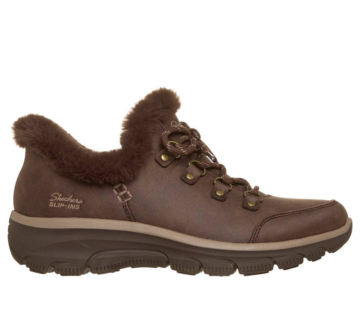 Skechers Slip-ins Relaxed Fit: Easy Going - Fall Adventure 2, CHOCOLATE