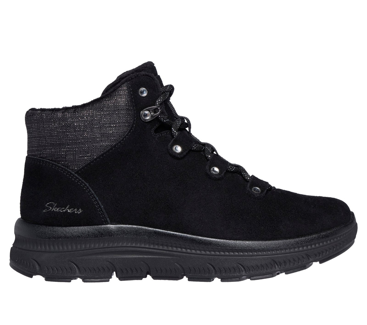 Relaxed Fit: Summits Plus Boot - Moonlit Luxe, BLACK