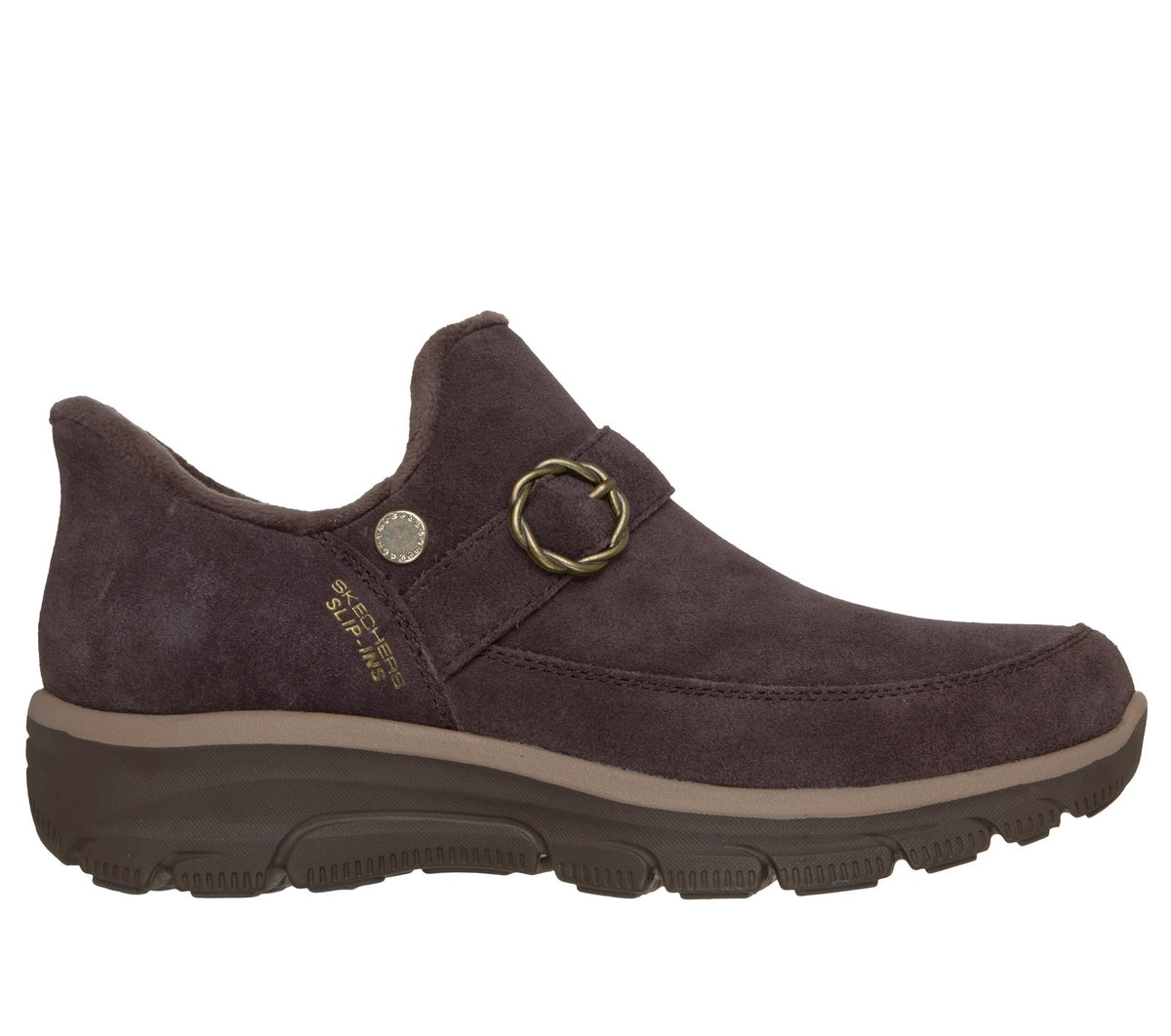 Skechers Slip-ins Martha Stewart Relaxed Fit: Easy Going - Casually Iconic, CHOCOLATE