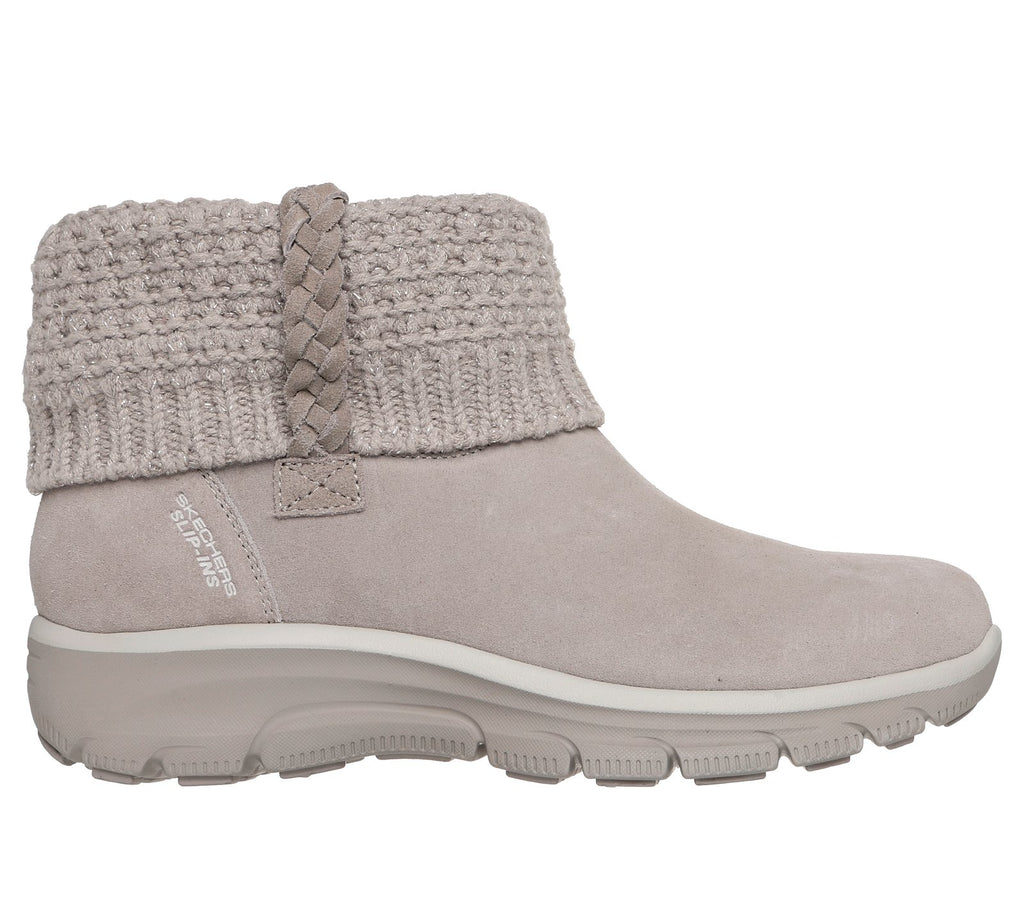 Skechers Slip-ins Relaxed Fit: Easy Going - Cozy Lovin', TAUPE