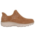 Skechers Slip-ins Relaxed Fit: Easy Going - Floral Moment, CHESTNUT