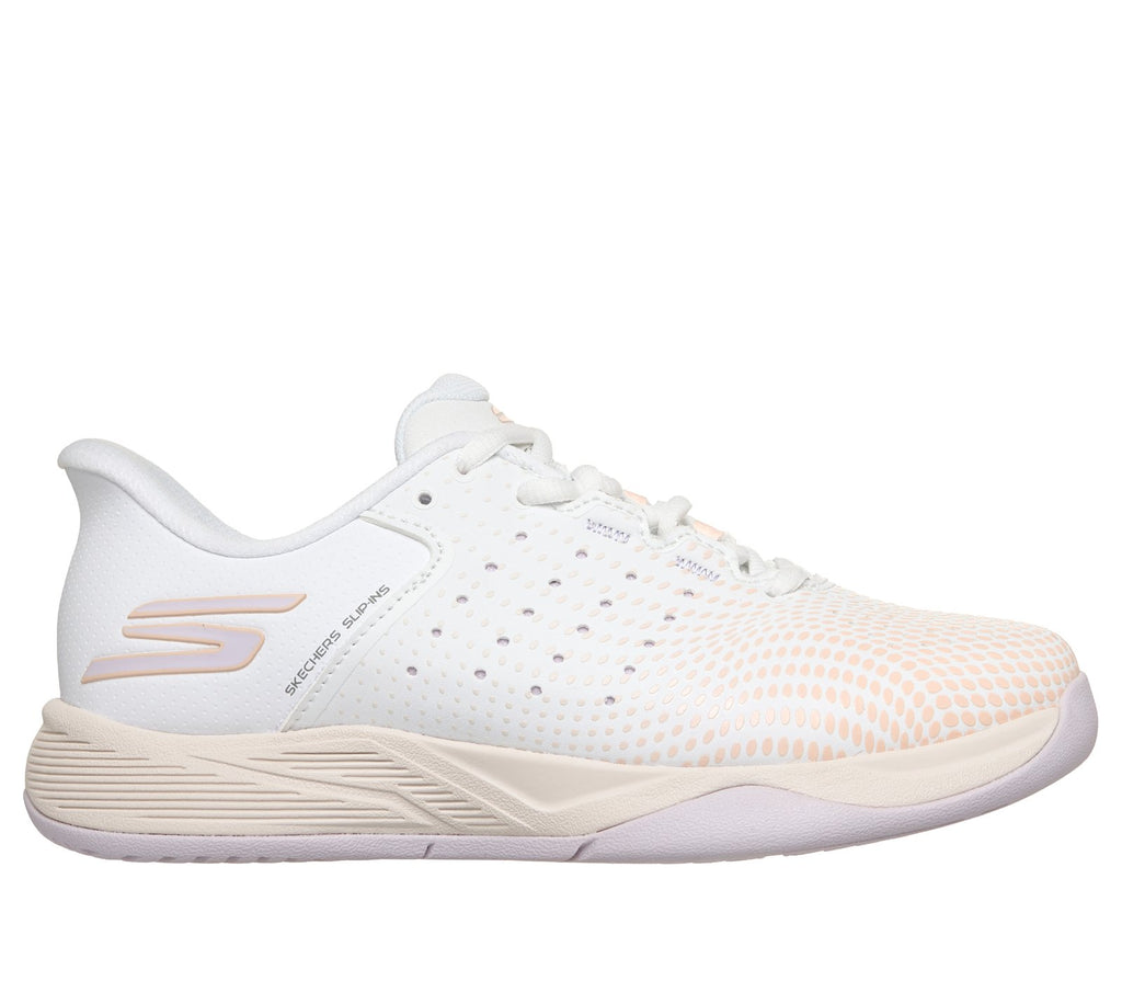 Skechers Slip-ins Relaxed Fit: Viper Court Reload, WHITE / PINK