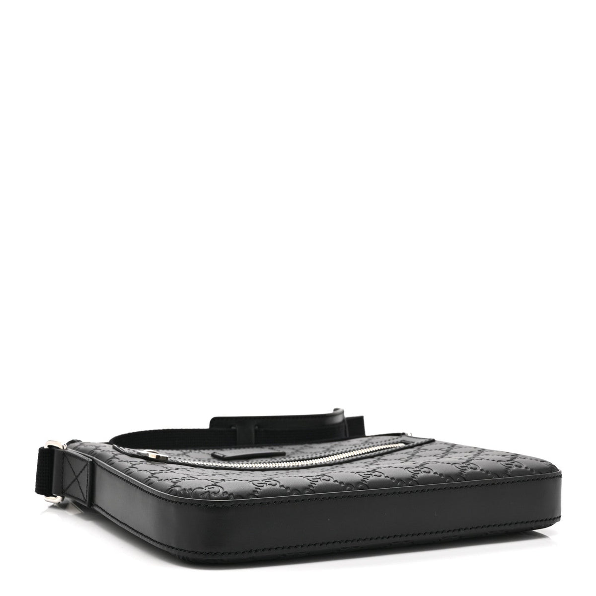 Guccissima Signature Small Messenger Bag Black