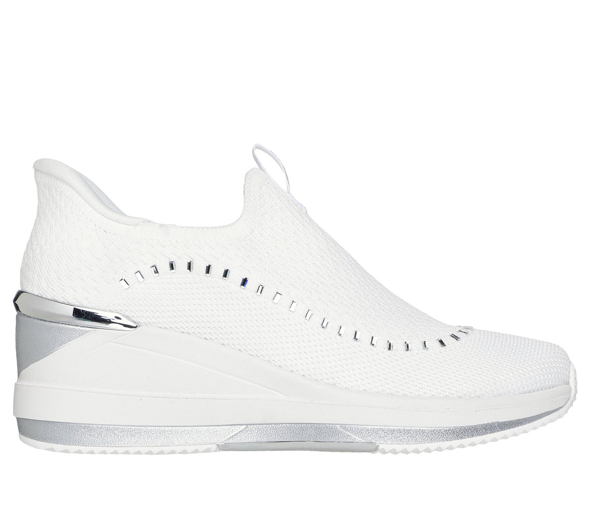 Skechers Slip-ins Mark Nason: The Triple Wedge - Clariti, WHITE