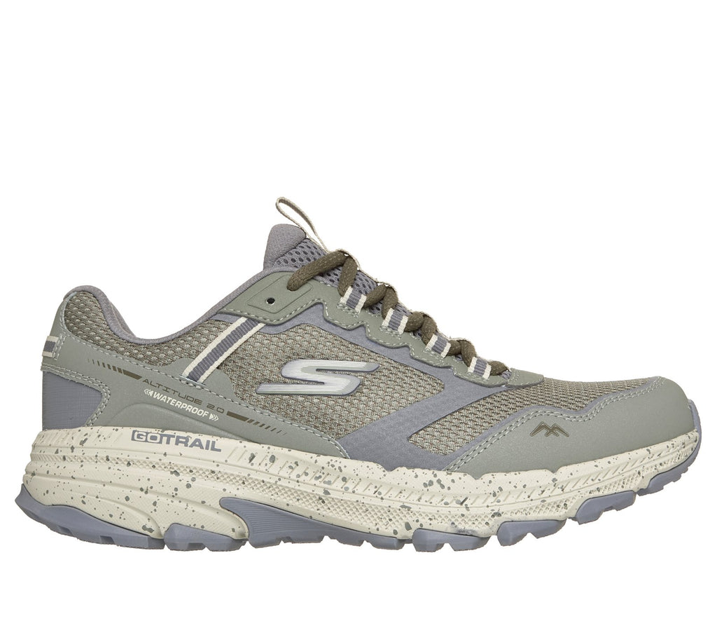 Waterproof: GO RUN Trail Altitude 2.0 - Ravine, OLIVE / GRAY