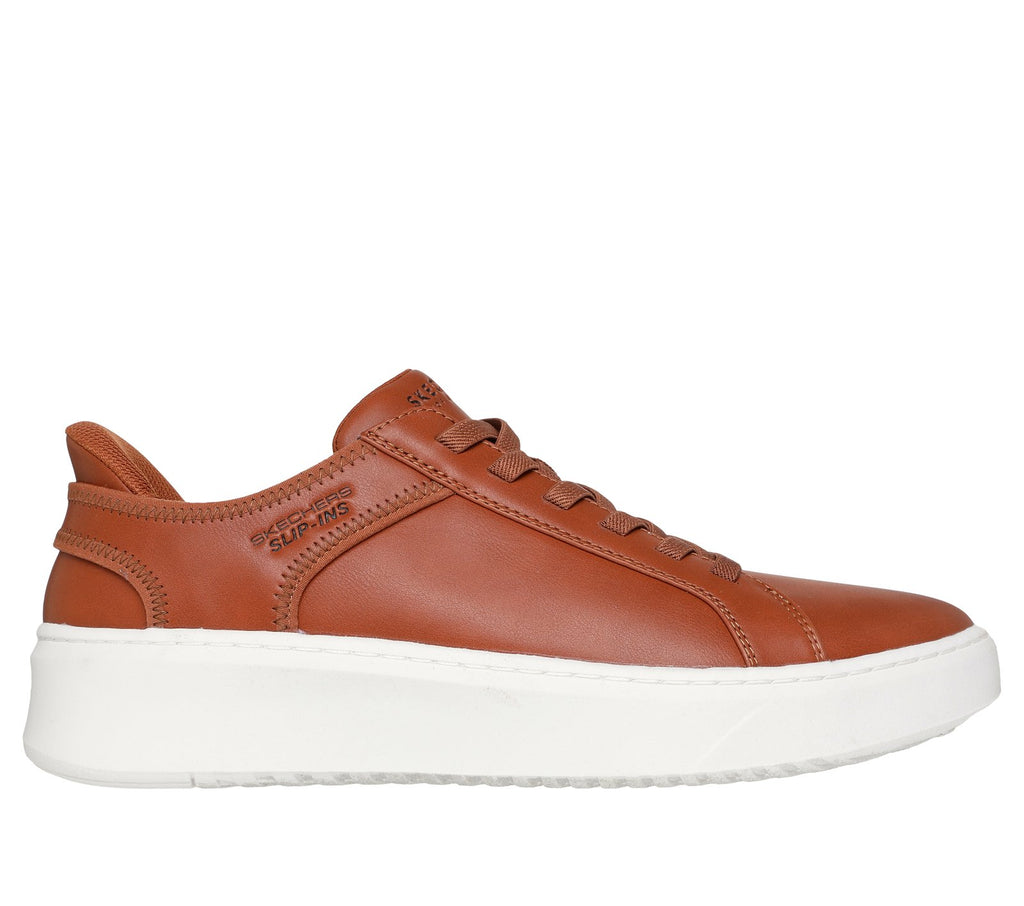 Skechers Slip-ins: Court Break - Double Vented, COGNAC