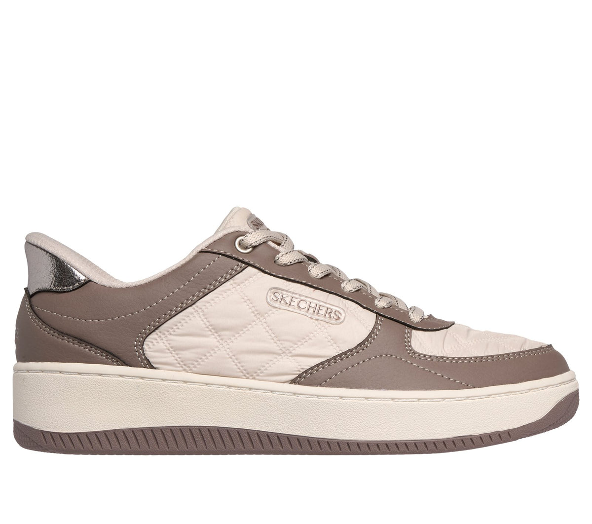 Skechers Slip-ins: Sport Court 2.0 - Cozy Fit Daily Journey, TAUPE / BROWN