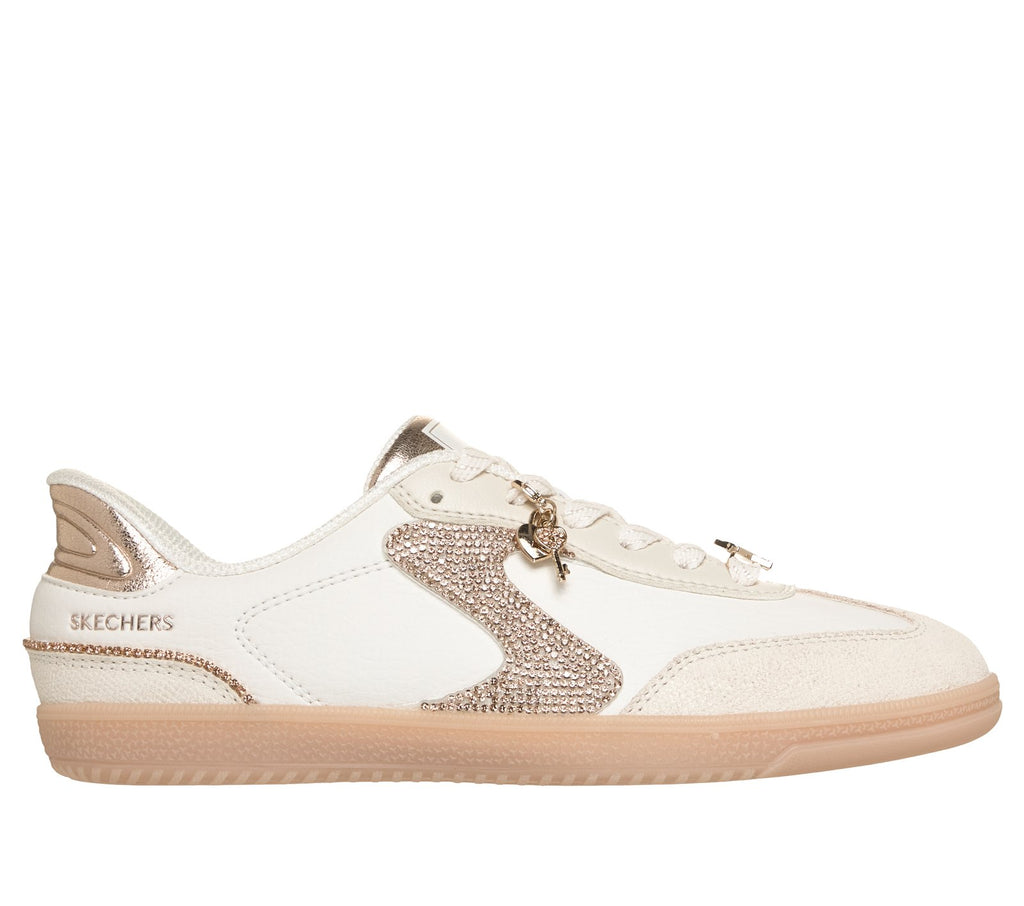 Skechers Slip-ins: Hotshot - Sparkling Enchantment, WHITE / ROSE GOLD