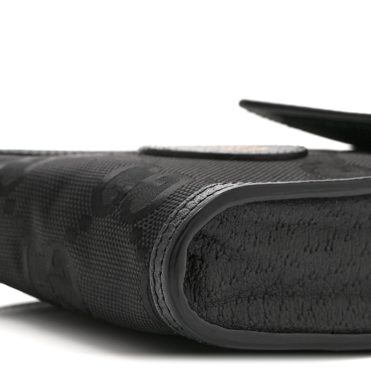 Econyl Nylon Monogram Off The Grid Crossbody Bag Black