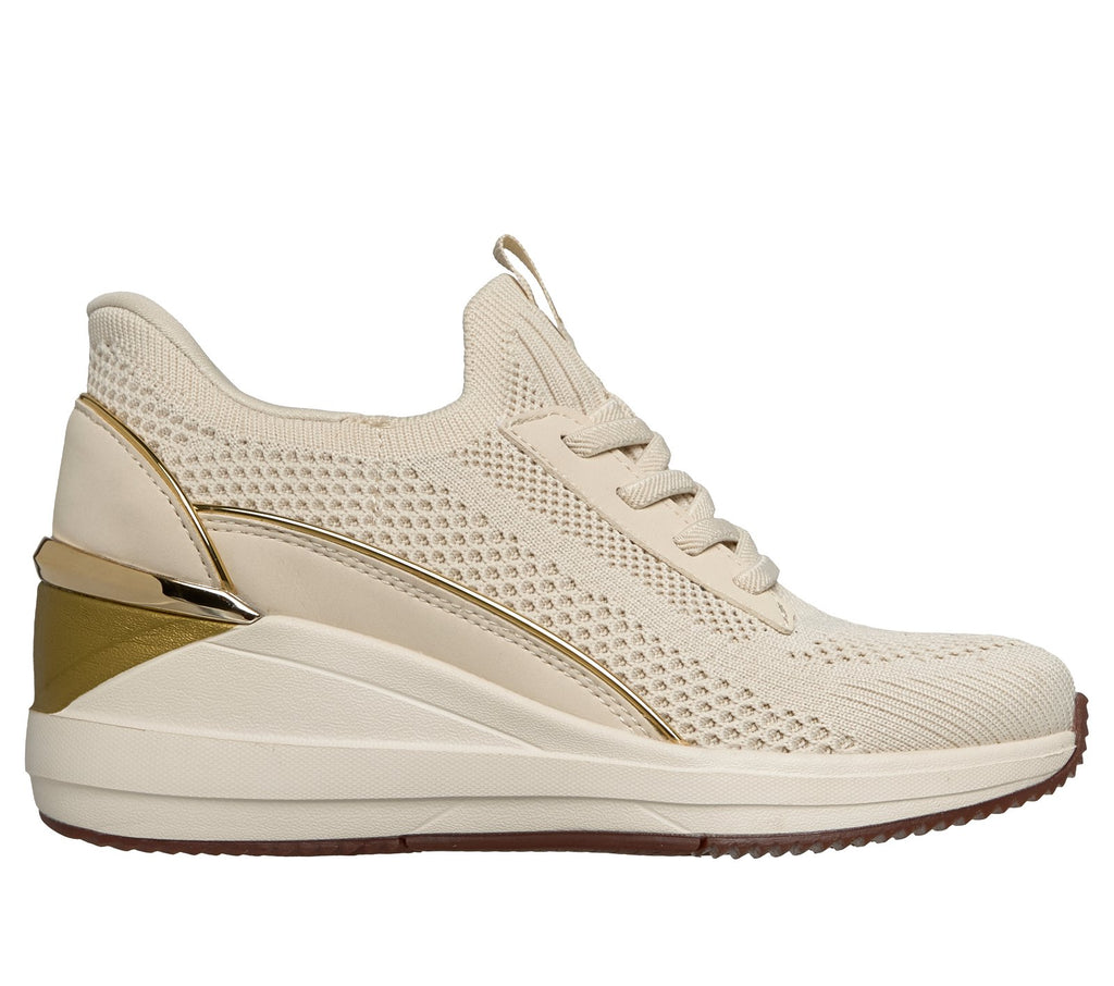 Skechers Slip-ins Mark Nason: The Triple Wedge - Melvi, TAUPE / GOLD