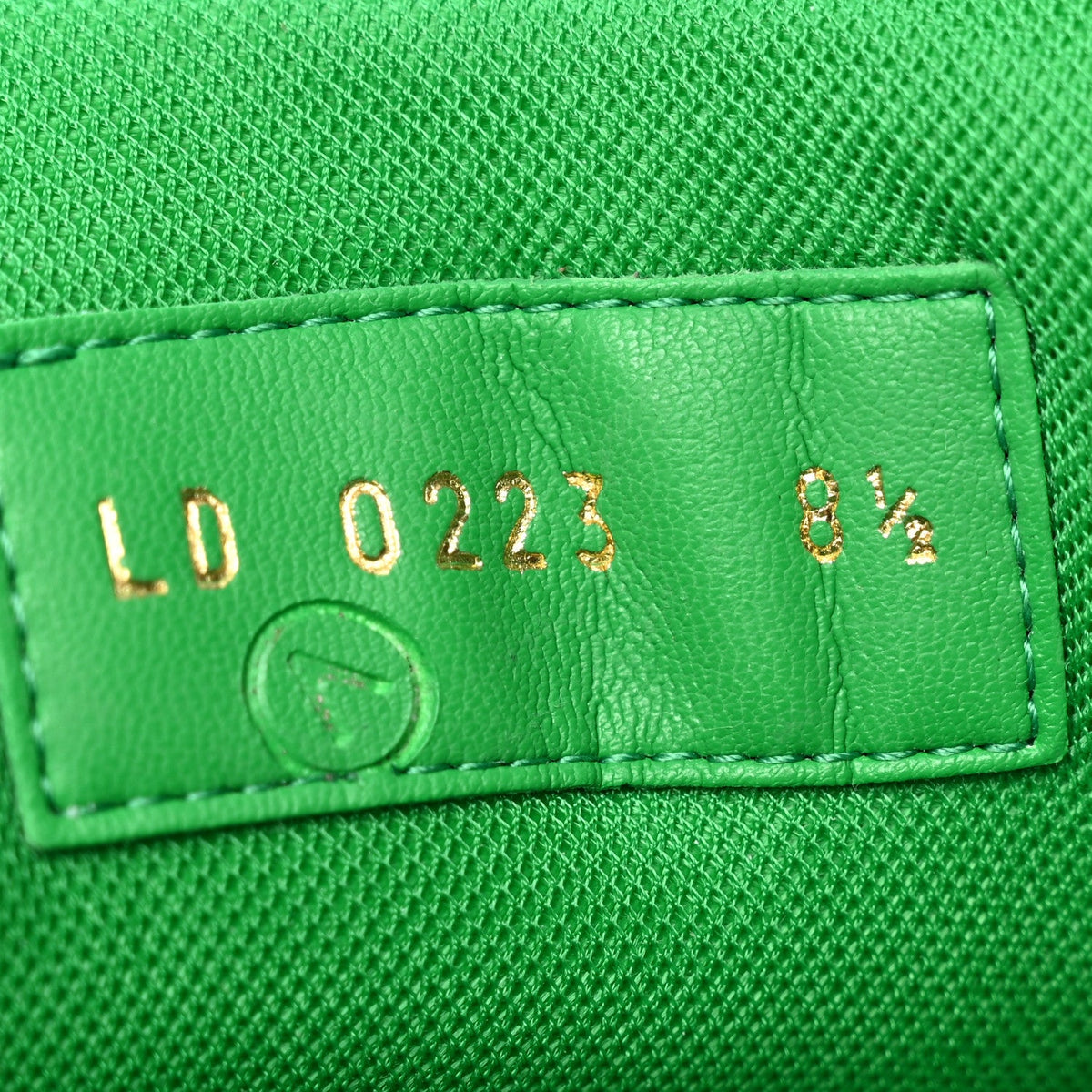 Mens LV Trainer Upcycling Sneakers 8.5 White Green