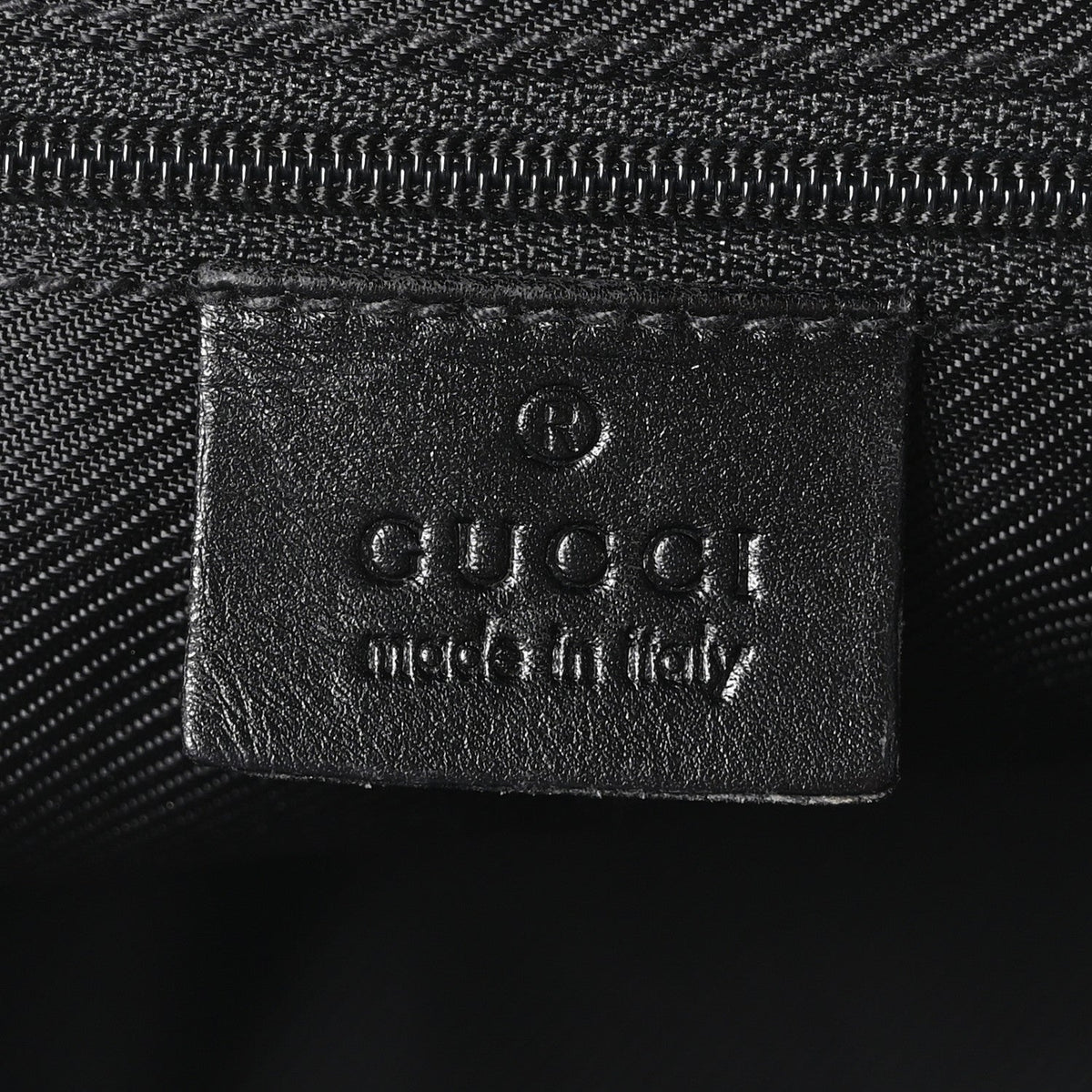 GG Canvas Monogram Shoulder Bag Black