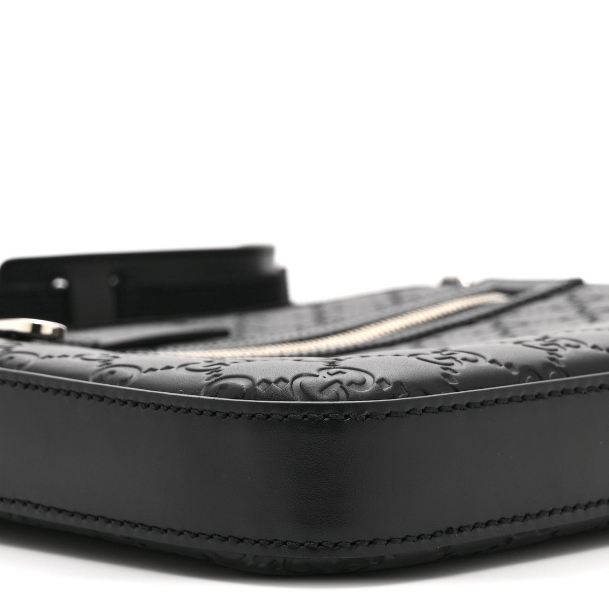 Guccissima Signature Small Messenger Bag Black