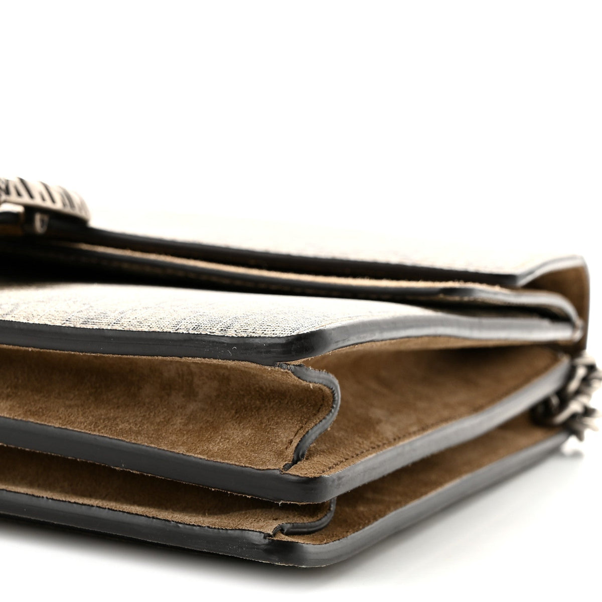 GG Supreme Monogram Medium Dionysus Shoulder Bag Taupe