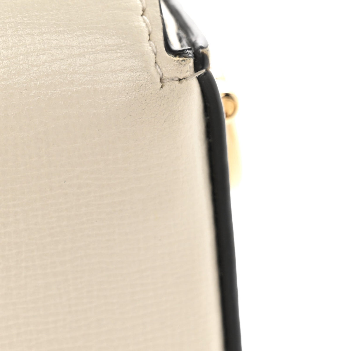 Azalea Calfskin Small Horsebit 1955 Chain Shoulder Bag Mystic White