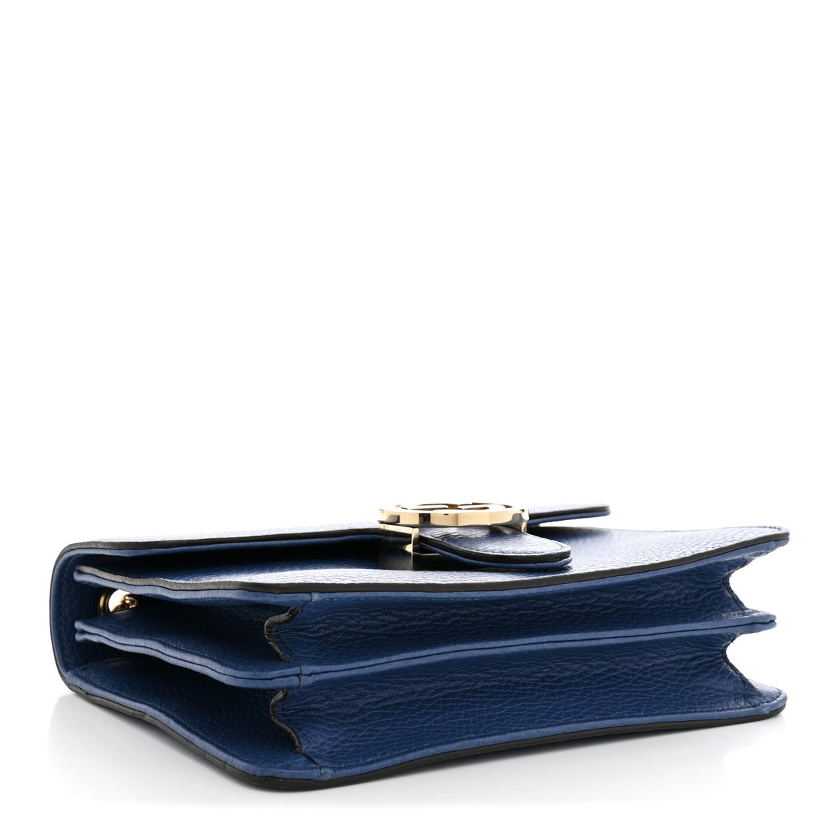 Dollar Calfskin Small Interlocking G Shoulder Bag Caspian