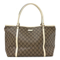 GG Plus Monogram Medium Joy Tote Off White