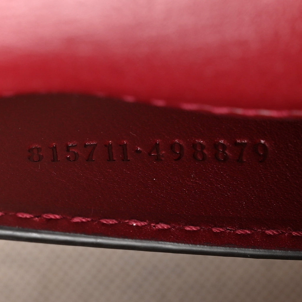 Calfskin Blondie Small Shoulder Bag Rosso Ancora