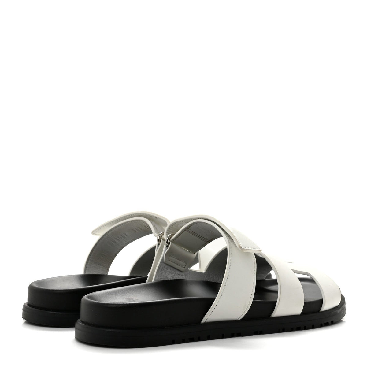 Calfskin Womens Chypre Sandals 38.5 White