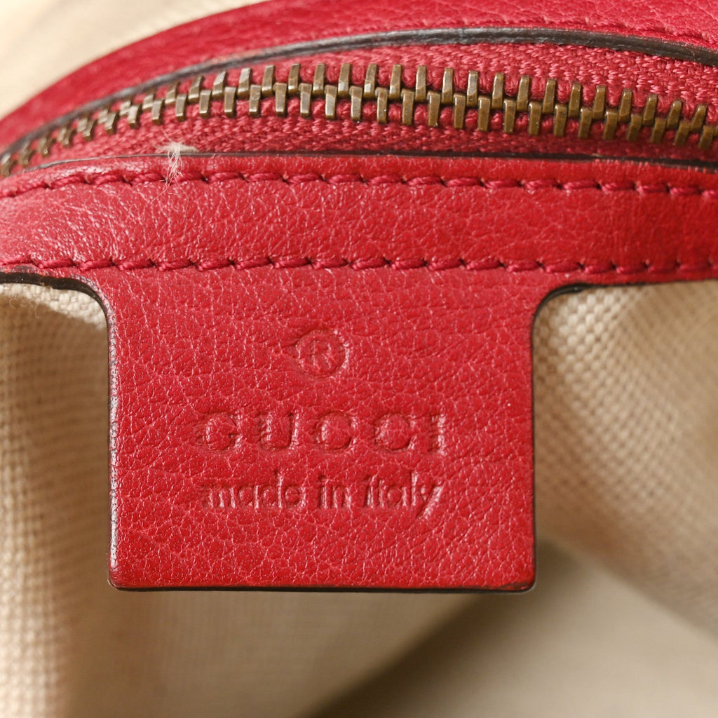 Monogram Small Miss GG Hobo Red
