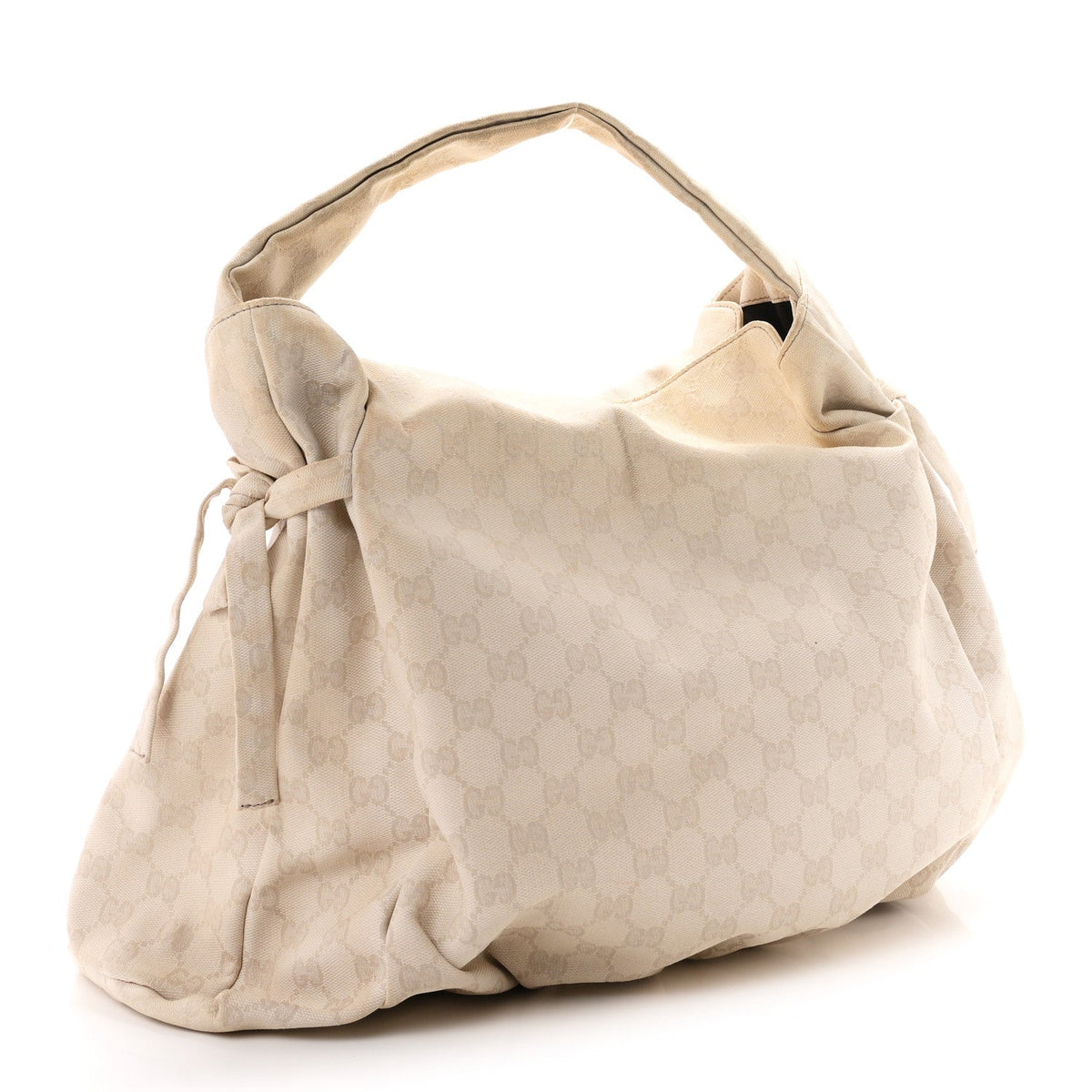 Monogram Medium Hysteria Tote  Off White